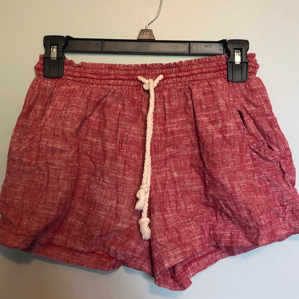 Linen shorts